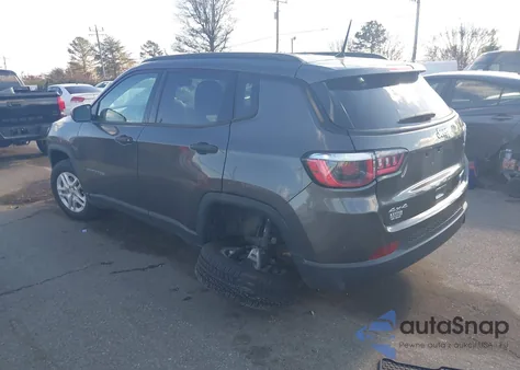2018 Jeep Compass Sport 4X4 from USA, damaged, VIN 3C4NJDAB4JT232678